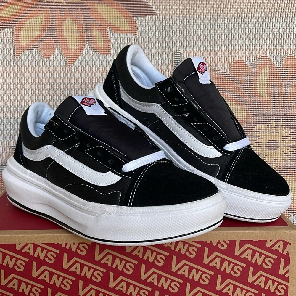 Vans WMNS Oid Skool Over Black/White VN0A7Q5EBA2 Sneakers Platforms